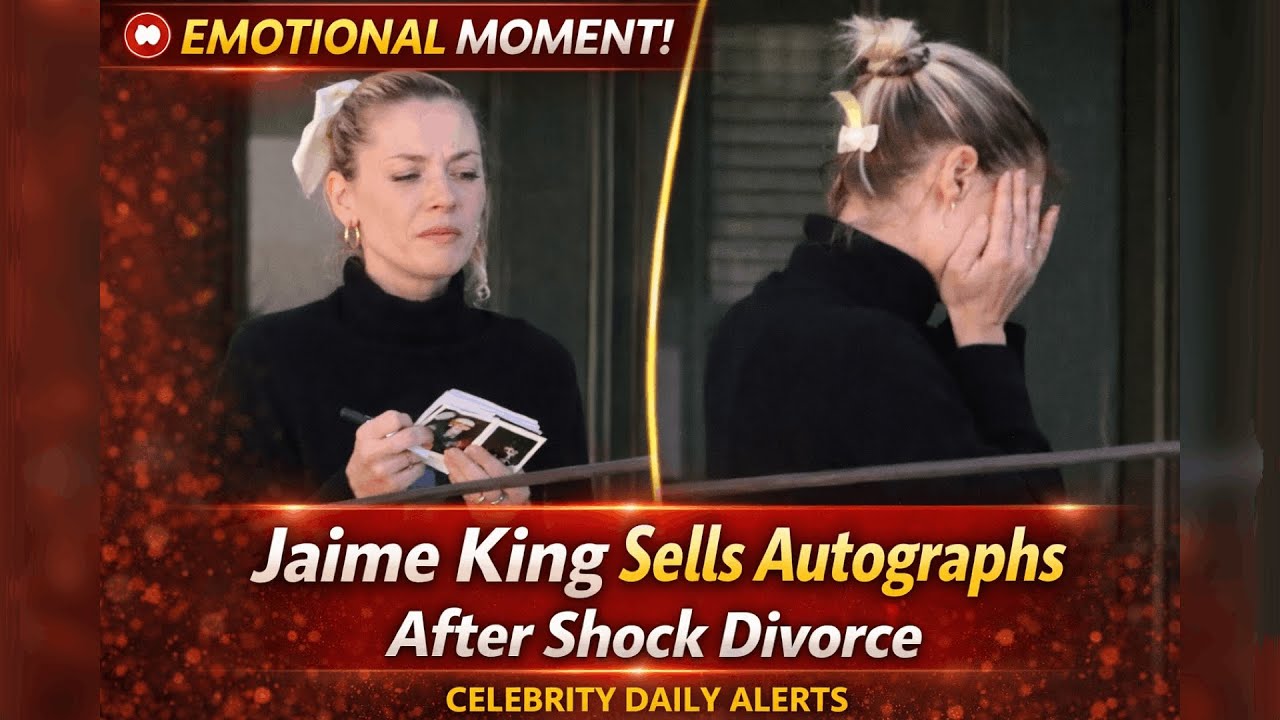 BREAKING NEWS : Emotional Jaime King Sells Autographs After Being Blindsided by Divorce