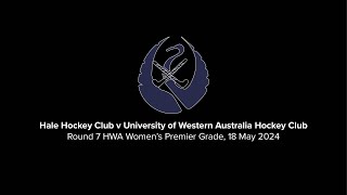 Hale Hockey Club v University of Western Australia Hockey Club - Women’s Premier Grade Round 7