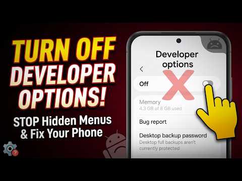 How to Turn Off Developer Mode on Android Phone