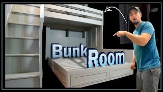 A QUAD Bunkbed Room || For The Whole Family