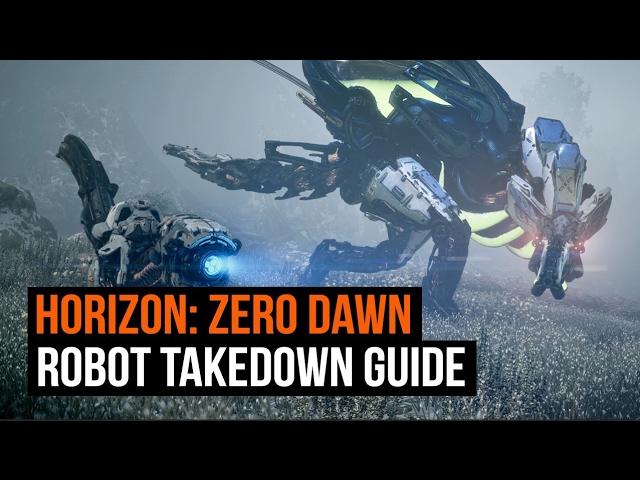 Horizon Zero Dawn robots guide
