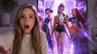 The K-POP DEMON HUNTERS came to my place!