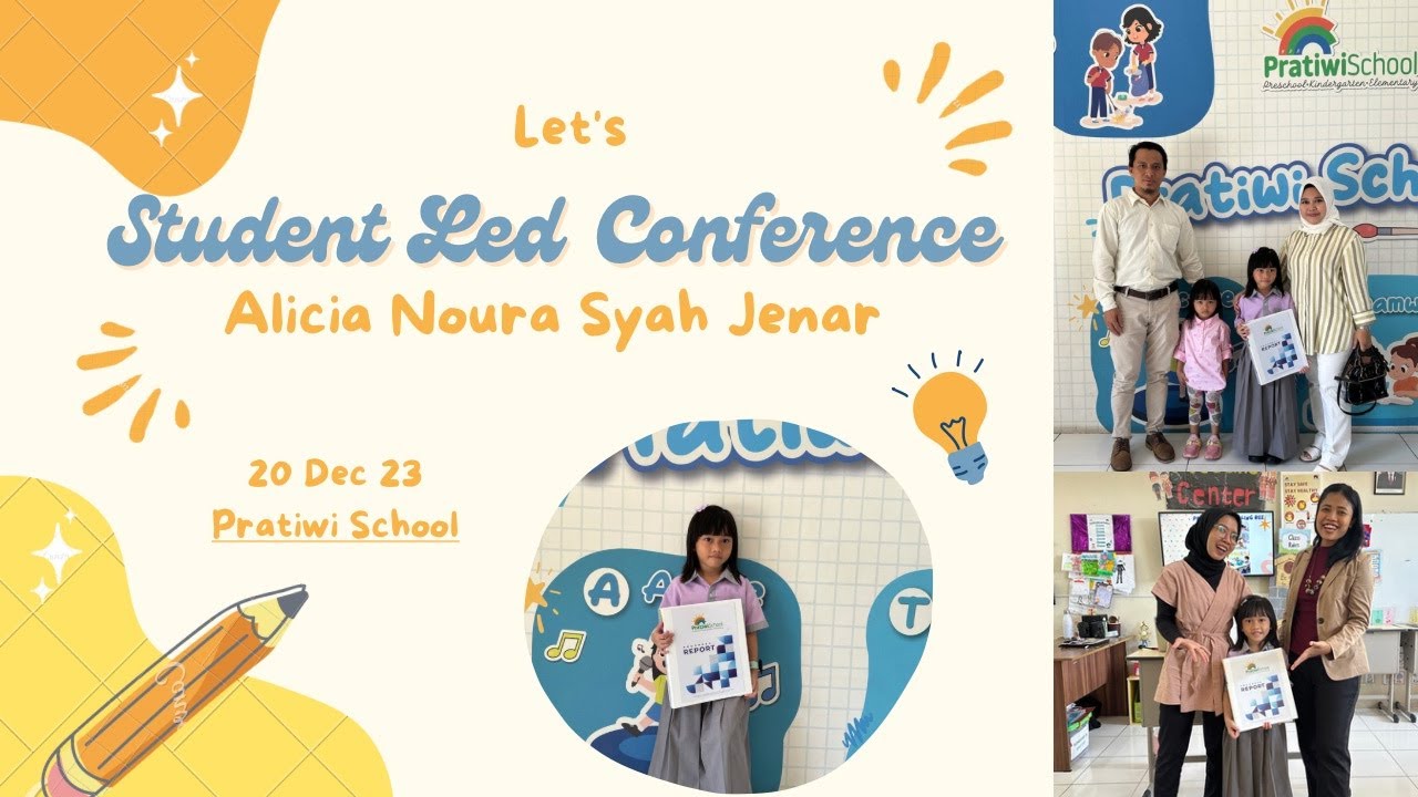 SLC Report Student Led Conference Elementary 1B Semester 1 Alicia Noura ...