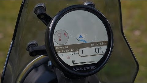 How to reset service overdue reminder/warning on the new Himalayan 450