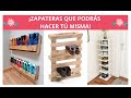 ¡13 Excelentes Ideas De Estantes Para Zapatos Que Podrás Hacer Tu Misma!