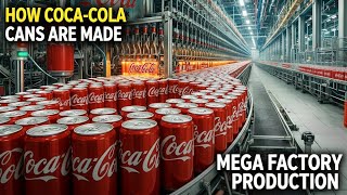 Inside Coca-Cola Mega Factory | How Millions of Aluminum Cans Are Made Every Day