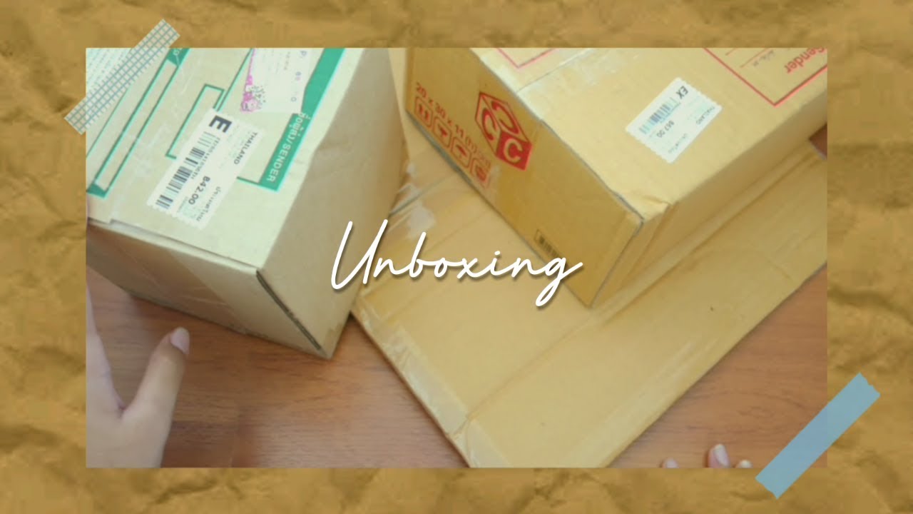 Unboxing GOT7 แกะพัสดุติ่ง | ลงคลิปย้อมใจนกไซน์ช้อปปี้ๆๆๆๆๆ