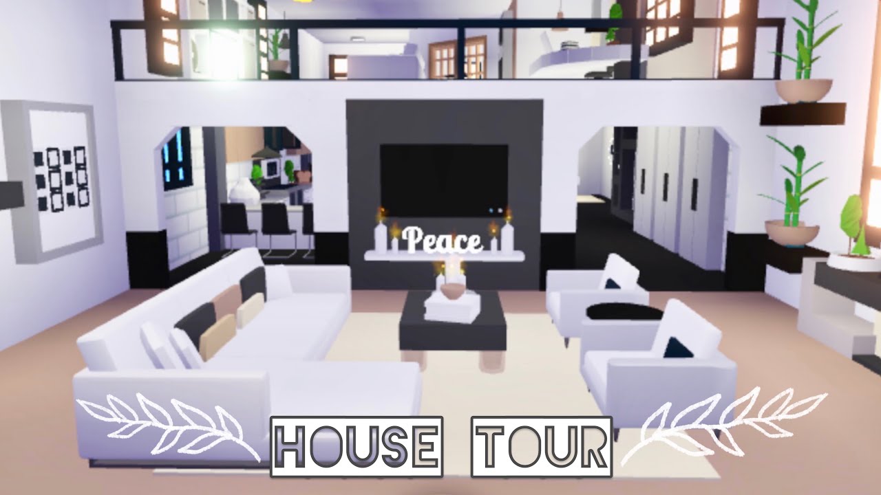 tour of the party house in adopt me