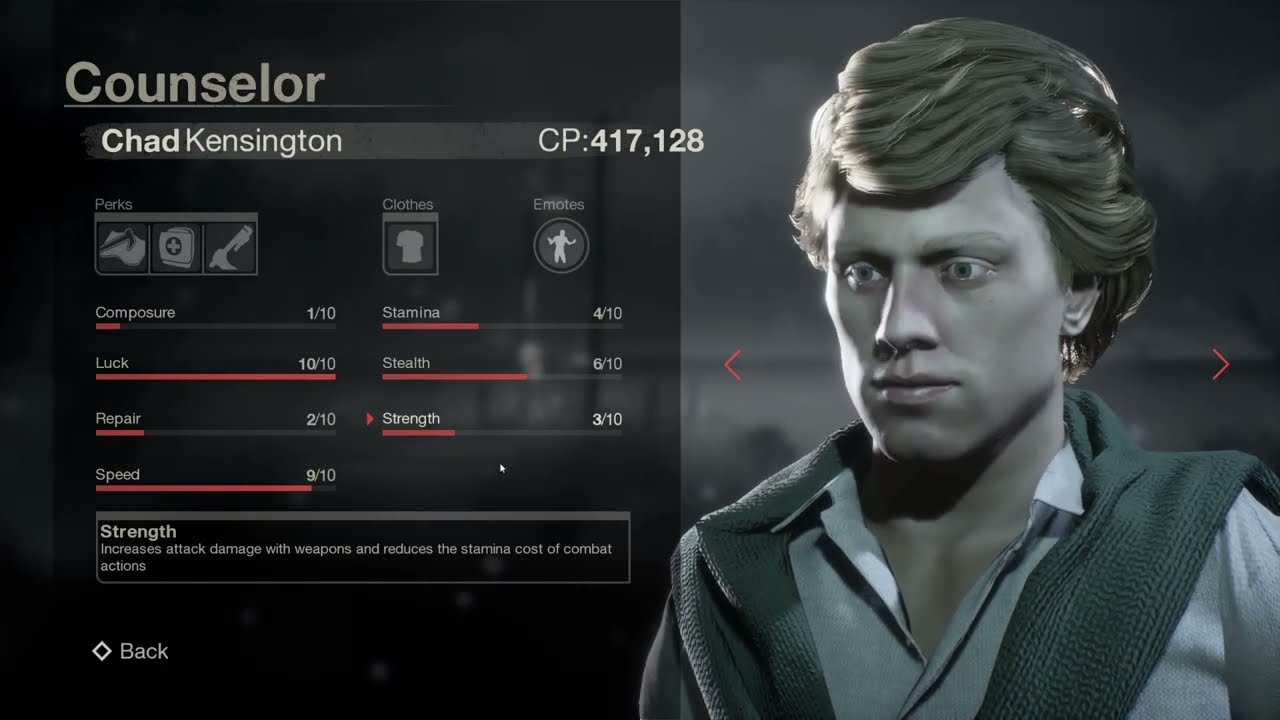 Friday the 13th Game. 2026 Camp Forest Green. Meet the Counselor: Chad