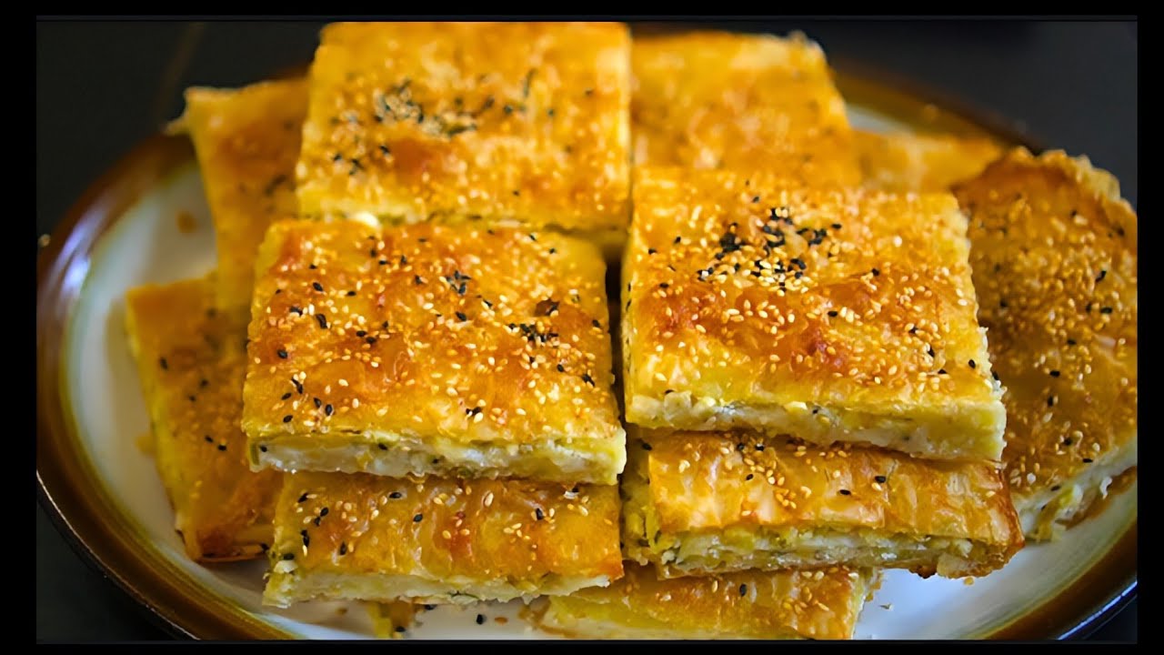  بوريك تركى بالجبنه أسهل وأسرع من أى فطيرة محشيه يشرفك فى أى عزومة والطعم حكايه 💯😋