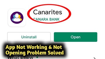 Fix Canarites App Not Working and Not Opening Problem Solved