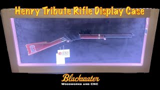 Henry Lever Action Rifle Display Case