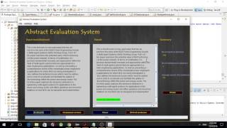 Intelligent Abstract Evaluation system