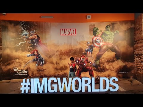 IMG world of Adventure Dubai |Largest Indoor Theme Park | Glimpse of IMG world Dubai #imgworld