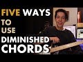 5 Easy Ways to Use and Write with Diminished Chords [MUSIC THEORY - CHORD PROGRESSIONS]