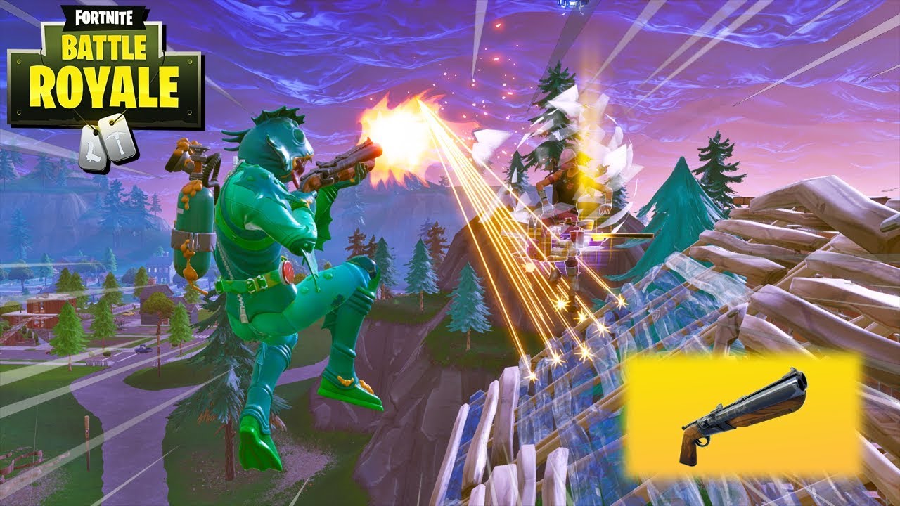 DOUBLE BARREL SHOTGUN REDT LEVENS! - Fortnite Battle Royale #50