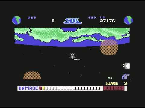 SDI: Strategic Defense Initiative on C64 sample gameplay