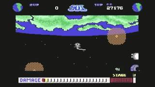 SDI: Strategic Defense Initiative on C64 sample gameplay