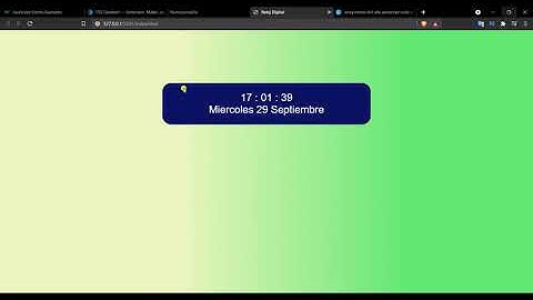 Reloj Digital con HTML, CSS y JavaScript