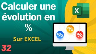 Comment calculer une évolution en pourcentage ✅ Comment fonctionne excel n°32