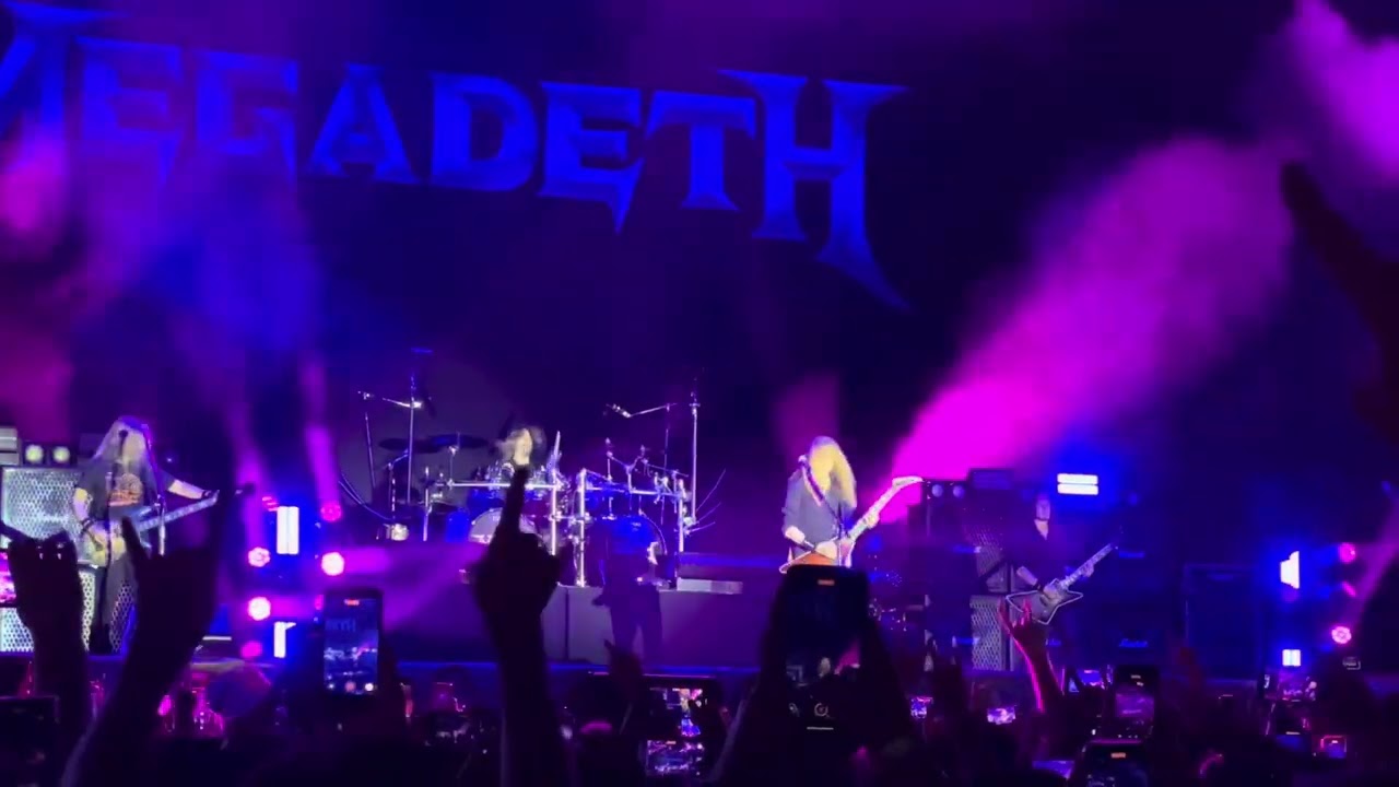 Megadeth - Tornado of Souls (KÇP İstanbul, 22.9.2025)