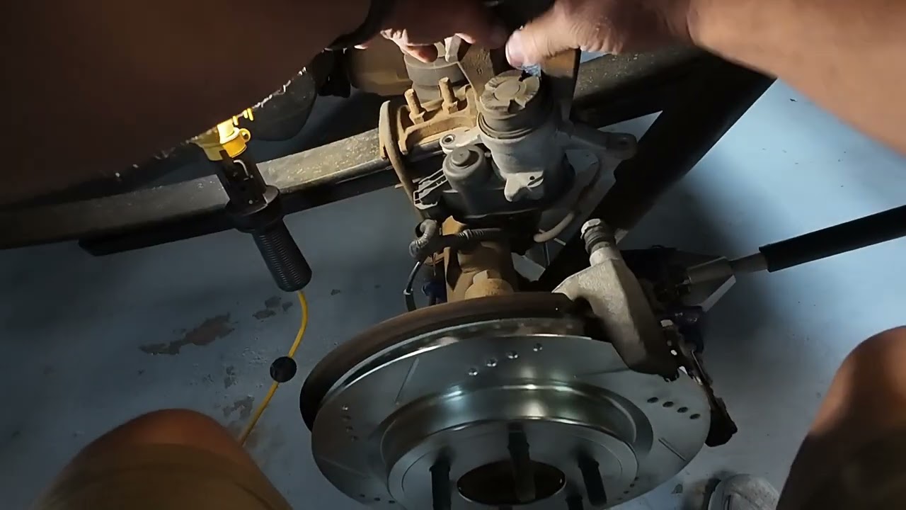 How to replace rear brakes on 21 F150