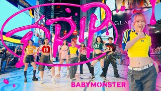 [K-POP IN PUBLIC NYC | ONE TAKE] BABYMONSTER (베이비몬스터）- “DRIP” | Dance Cover by F4MX #babymonster