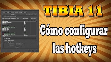 HOTKEYS TIBIA 11 | Cómo configurar rápido - Tibia (ESP)