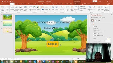 tutorial vba ( visual basic for aplication ) soal pilihan ganda pada power point