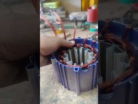 e rickshaw motor coil rewinding.