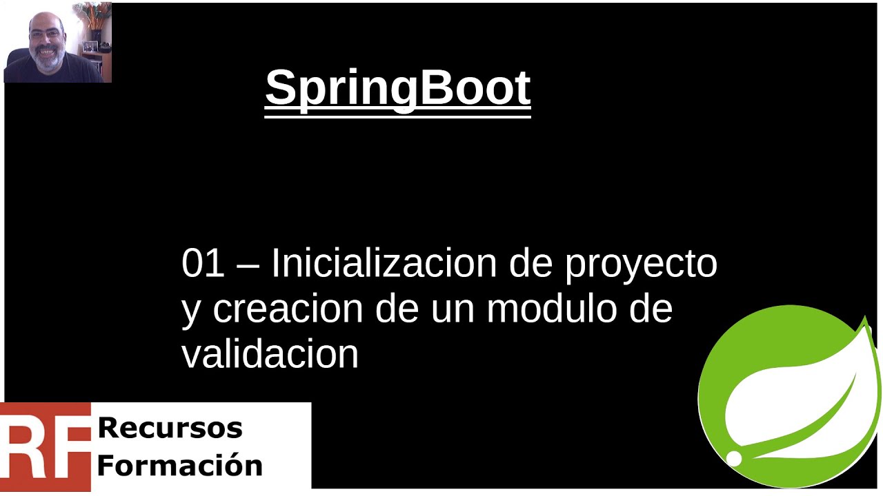 01 Inicio de Proyecto con SpringBoot - YouTube