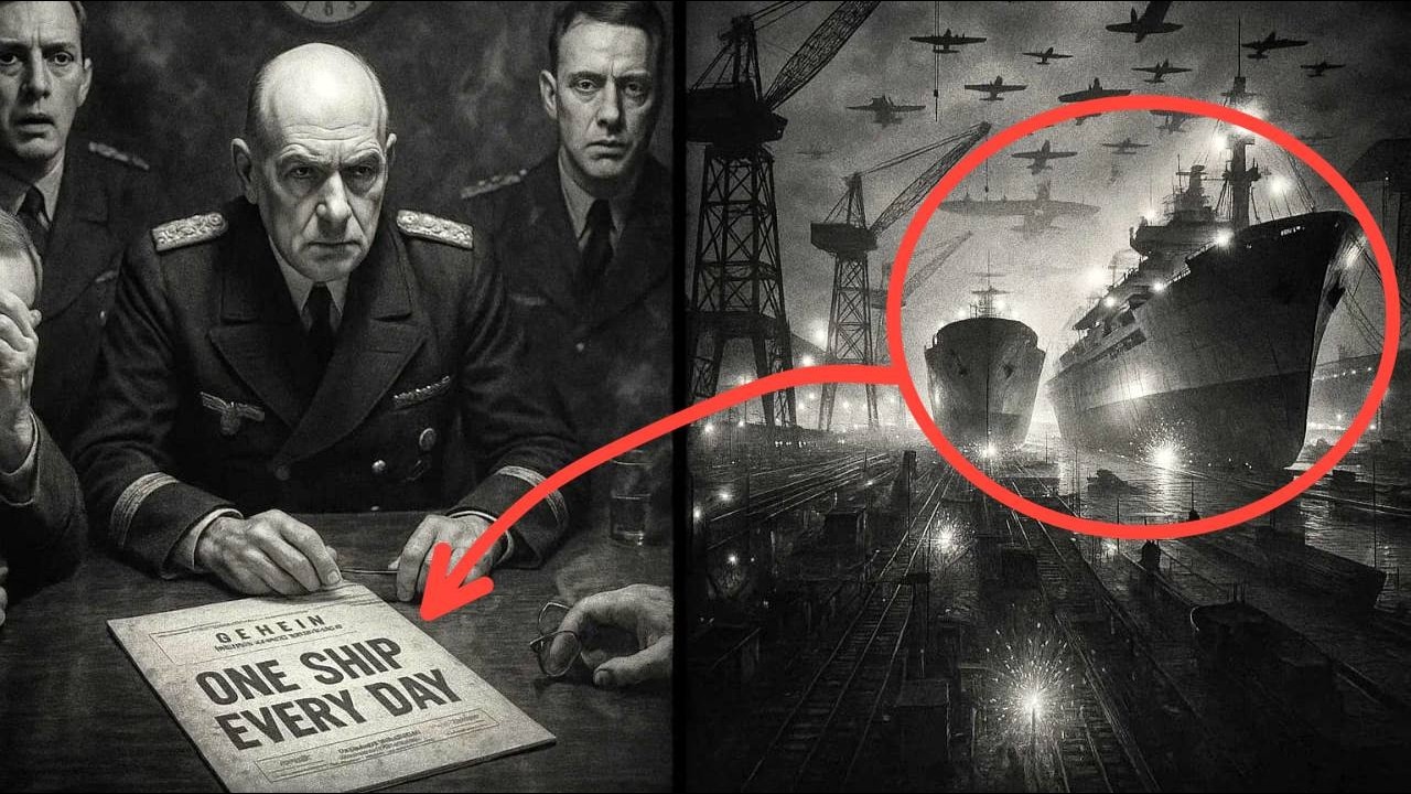 One American Ship Every Day: The Moment Germany Realized They Lost the War