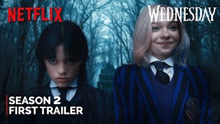 Wednesday Addams - Season 2 (2025) | First Trailer | NETFLIX \& Jenna Ortega (4K)