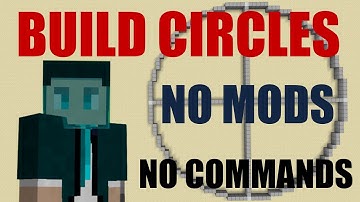 How to Build Any Size Circle in Minecraft - Masterclass