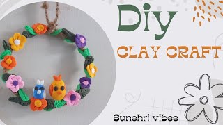 Diy clay craft || clay craft ideas || home decorating ideas #diy #craft #homedecor