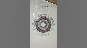 The Math Behind Spirographs #spirograph #ytshots
