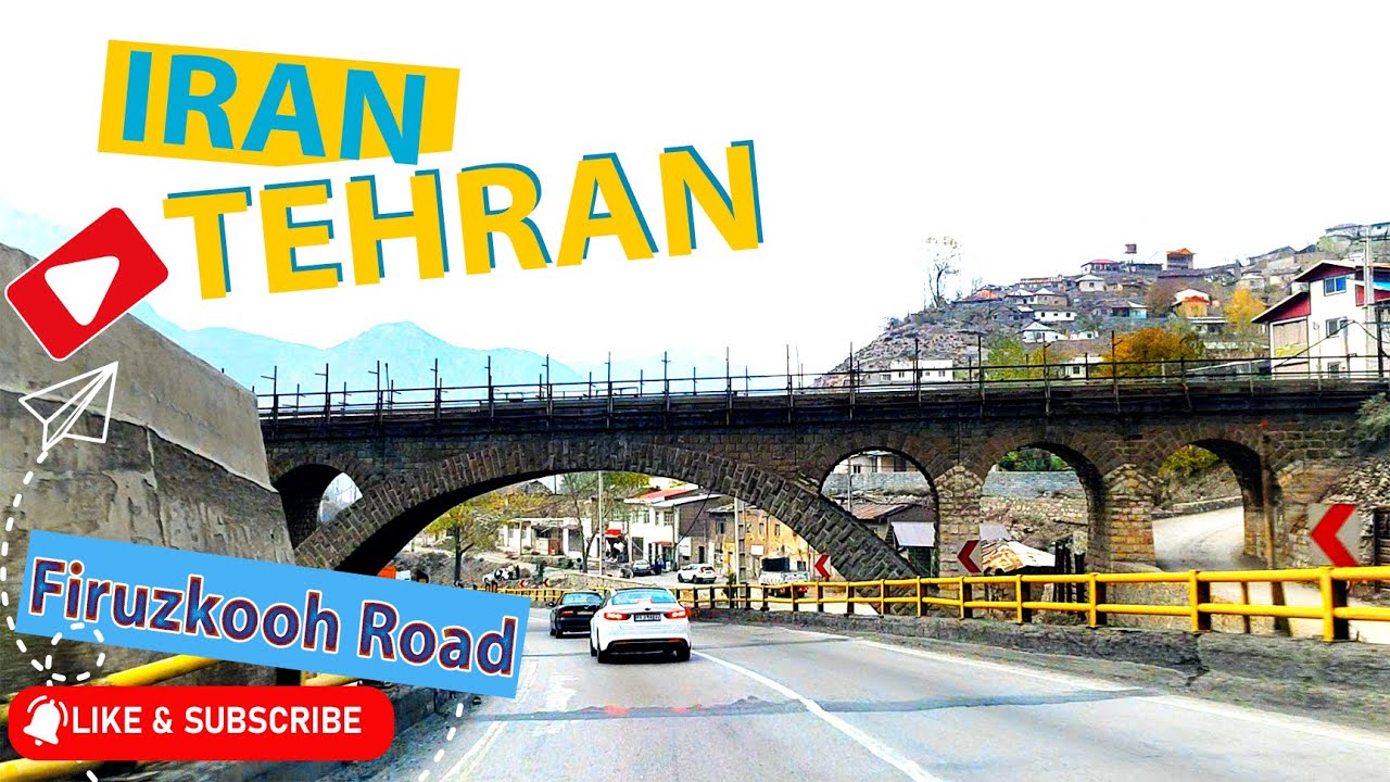 IRAN2022[Tehran]ّ Firuzkooh Road; Tehran to Qaemshahr drive (The Road 79)