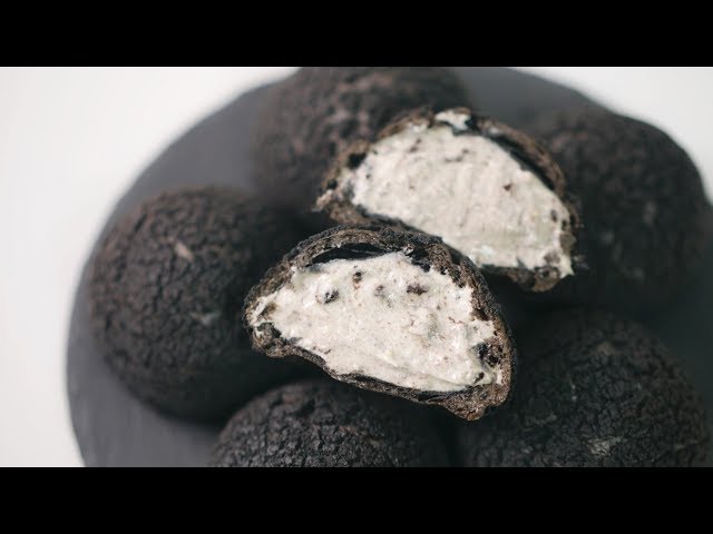오레오 슈크림 쿠키슈 만들기 Oreo Cream Puffs Recipe (Cookie Choux) | 한세 HANSE