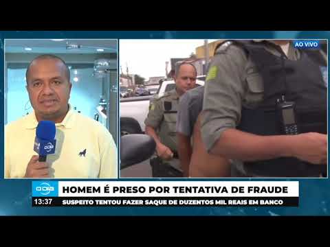 Suspeito de fazer saque ilícito de duzentos mil reais em banco é preso 19 04 2024