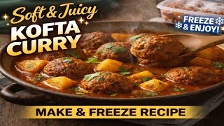 Soft and Juicy Kofta Curry Recipe - Make and Freeze Recipe - @tabicooks786  screenshot 3