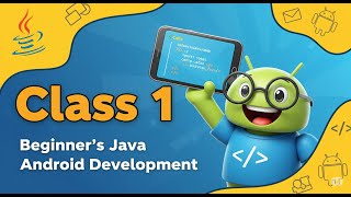📱 Android App Development Java Class1: Intro,  Setup &amp; First Project + Free Notes for Beginners 🎓