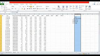 Tutorial menentukan gizi anak dengan menggunakan aplikasi Who Antro dan Microsoft Excel screenshot 5