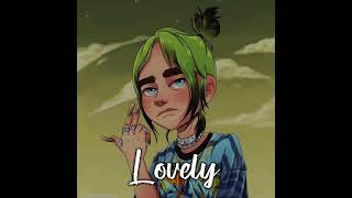 Lovely billie eillish  Lofi Remake  billieeilish khalid lovely