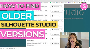 😍 Silhouette Studio Old Versions: How to Find, Download, and Install on Mac and PC