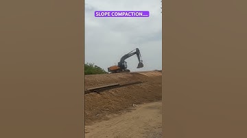 Slope Compaction Process #slope #compaction #bridge #railway #ncr…..