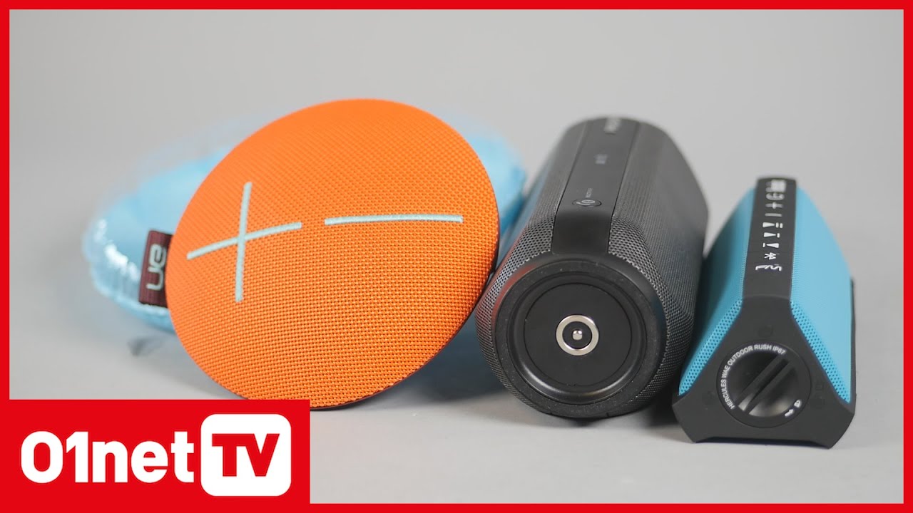 3 enceintes Bluetooth pour les vacances !