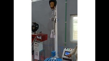 Helmet Dynamic test of  Retention System