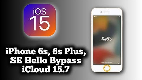 iPhone 6s, 6s Plus, SE Bypass iOS 15.7  Hello Screen using HFZ Activator Full Guide