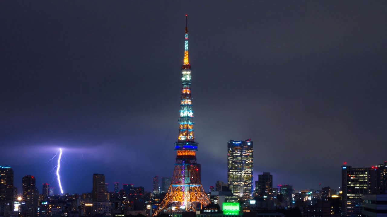 Tokyo Tower ４k Live 東京タワー 虎ノ門 麻布台プロジェクトのライブカメラ Youtube