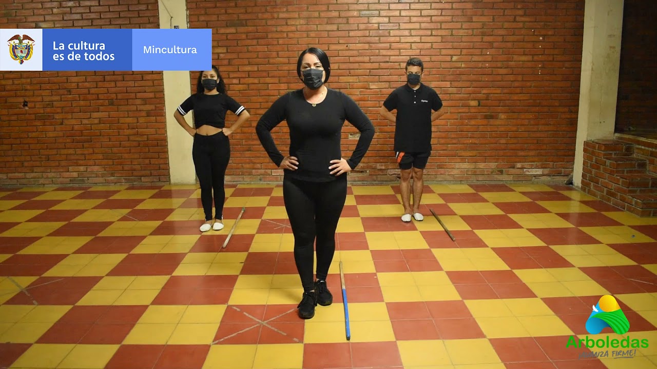 video tutorial pasos de bambuco desde casa